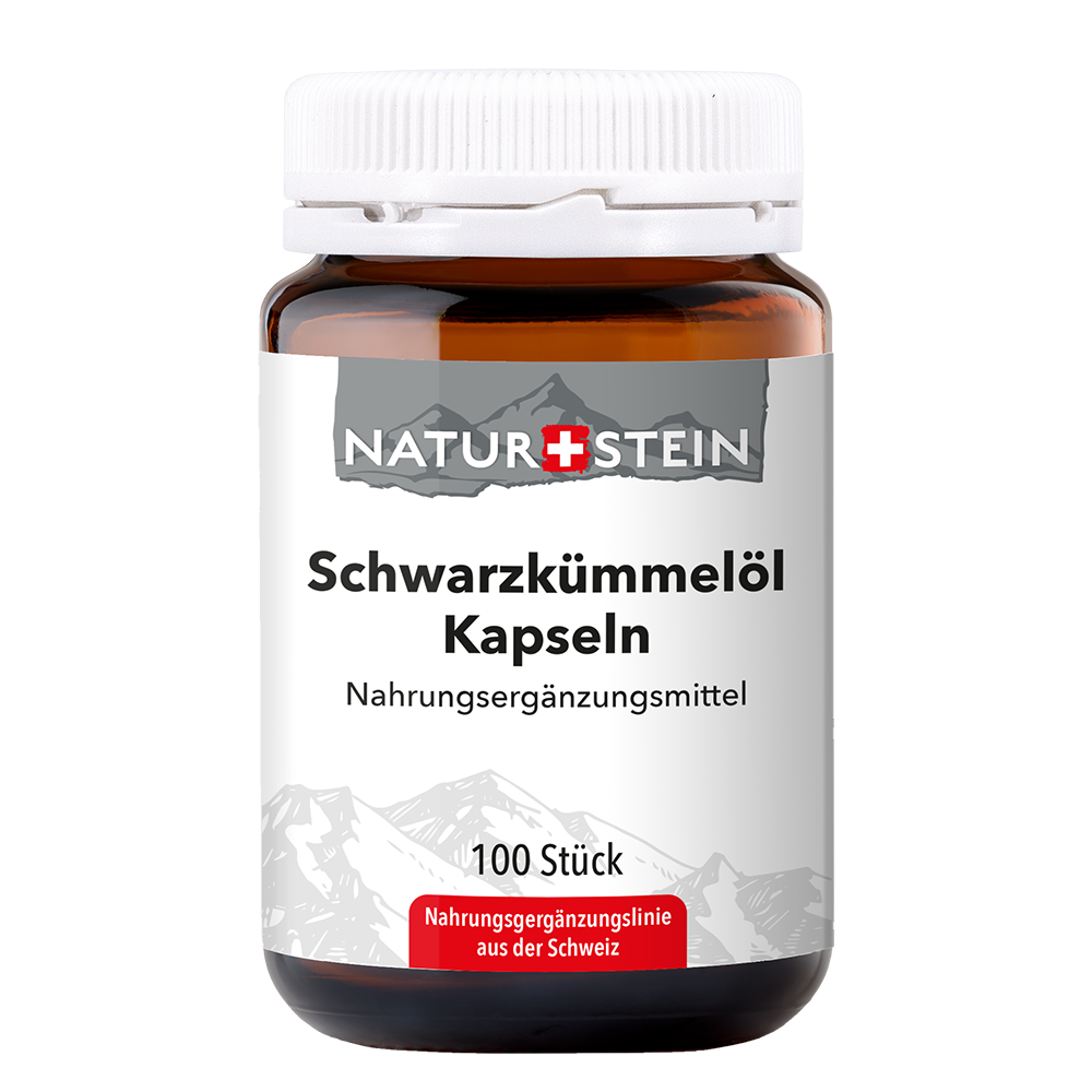 Naturstein Schwarzkümmelöl Ägyptisch Kapseln 100 Stück Naturstein Schwarzkümmelöl Ägyptisch Kapseln 100 Stück