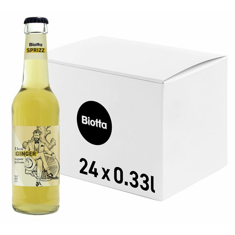 Biotta Sprizz Ingwer - Zitrone 24 x 3.3 dl