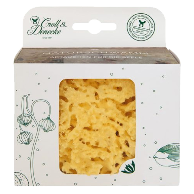 Naturschwamm, in plastikfreier Geschenkbox, Grösse M Naturschwamm, in plastikfreier Geschenkbox, Grösse M