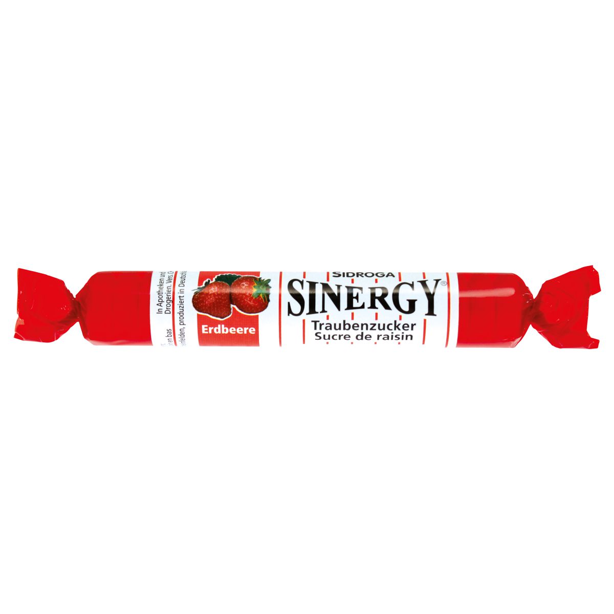 Sinergy Traubenzucker Erdbeere 40 g Sinergy Traubenzucker Erdbeere 40 g