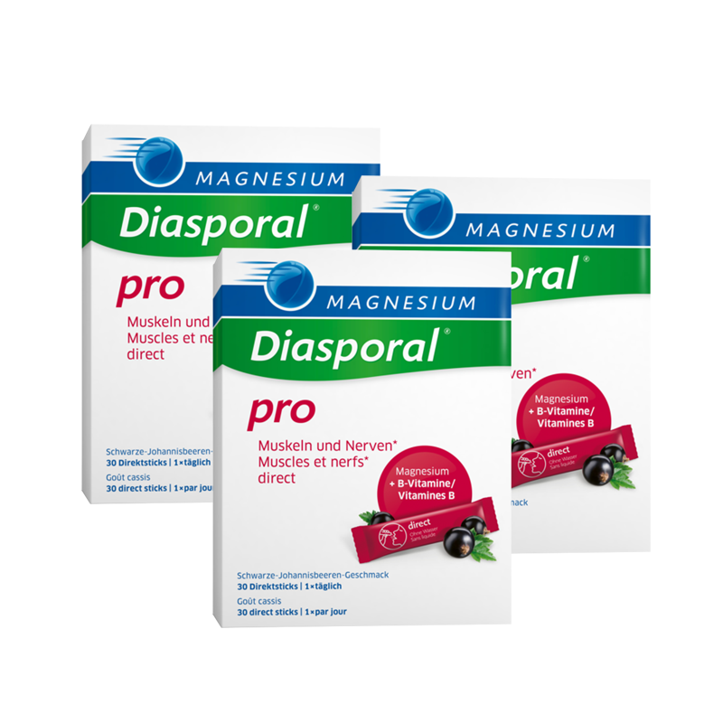 MAGNESIUM DIASPORAL Pro M+N Direct Sticks 3 x 30 Stück MAGNESIUM DIASPORAL Pro M+N Direct Sticks 3 x 30 Stück