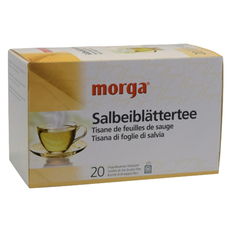 MORGA Salbei dreilappig Tee Beutel 20 Stück MORGA Salbei dreilappig Tee Beutel 20 Stück