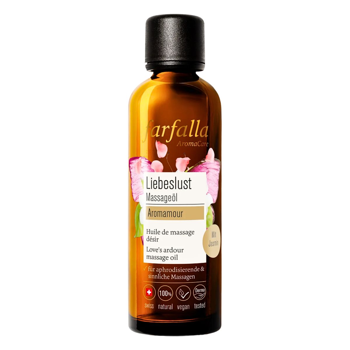 FARFALLA Massageöl Aromamour Liebeslust 75 ml