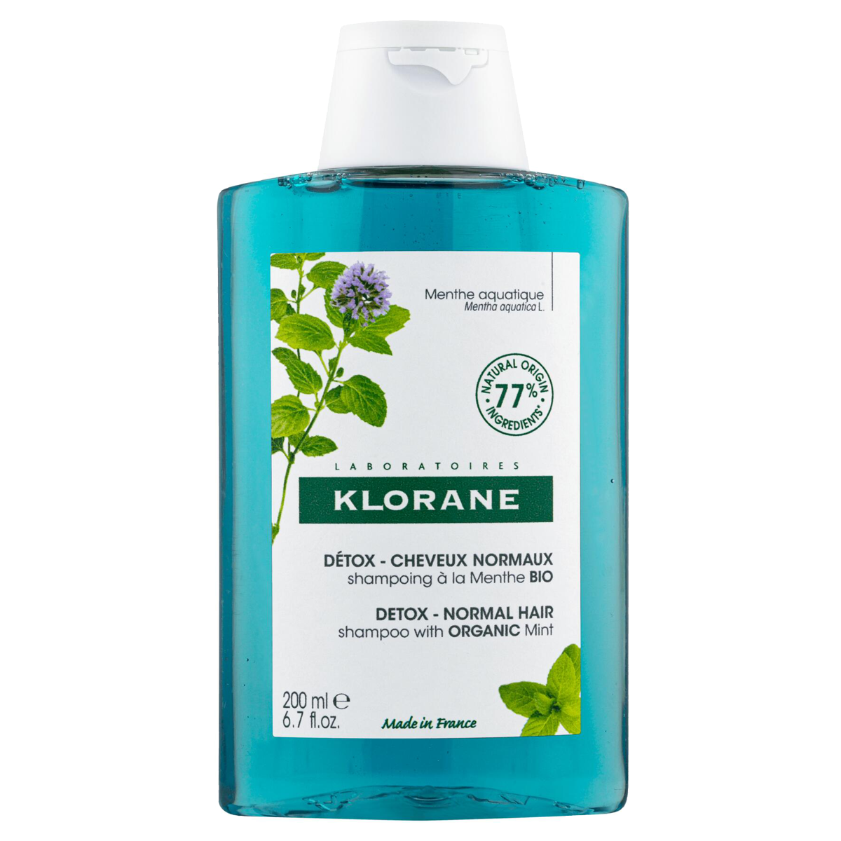 Klorane Wasserminze Bio Shampoo 200 ml