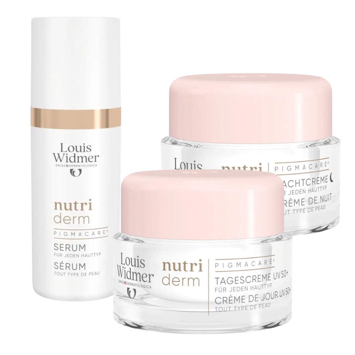 Louis Widmer Nutriderm Pigmacare Pflegeset mit Parfum