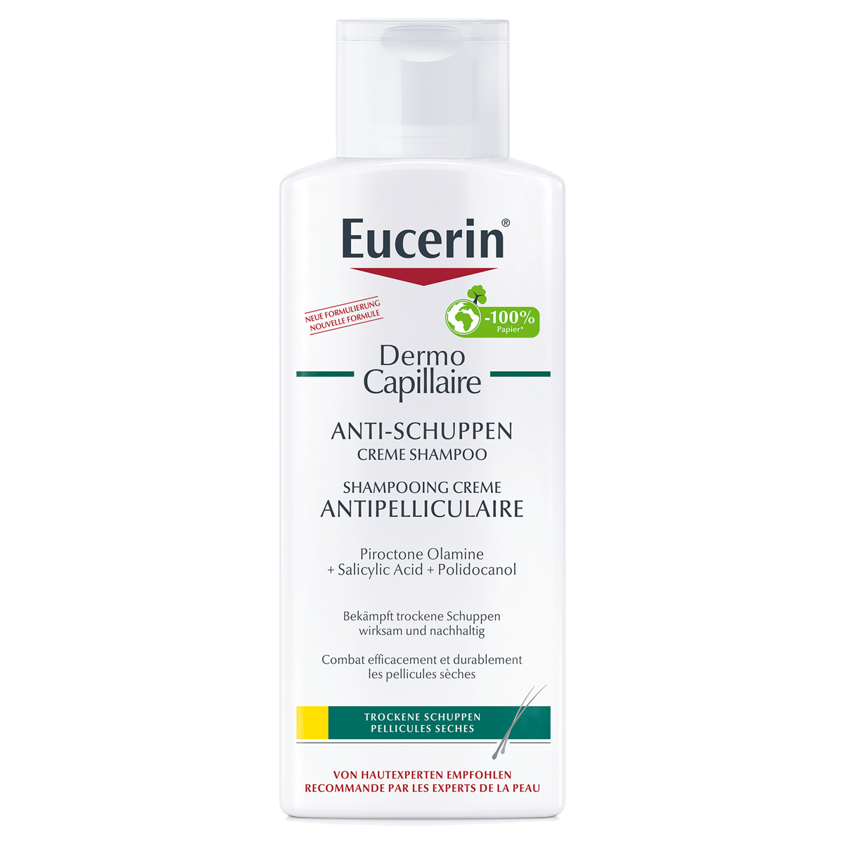 Eucerin DermoCapillaire Anti-Schuppen Crème Shampoo 250 ml Eucerin DermoCapillaire Anti-Schuppen Crème Shampoo 250 ml