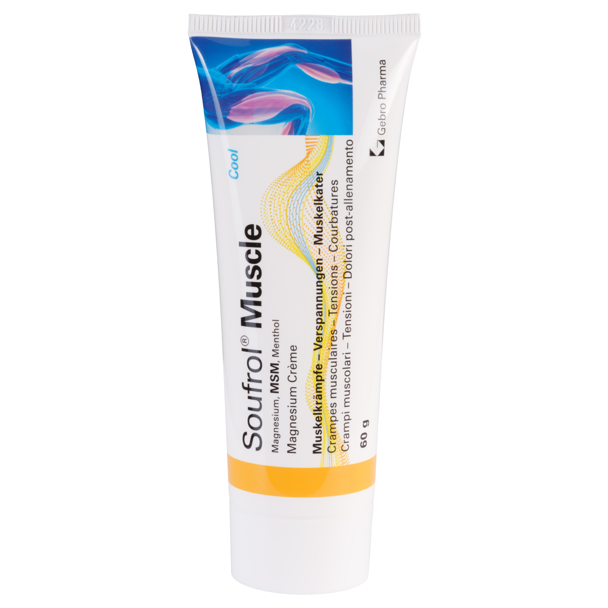 Soufrol Muscle Magnesium Creme Cool Tube 60 g Soufrol Muscle Magnesium Creme Cool Tube 60 g