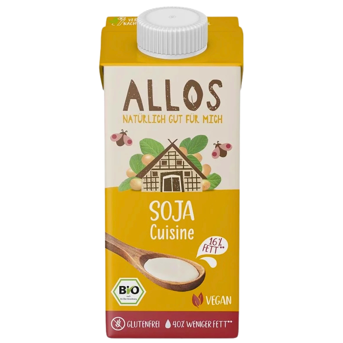 Allos Soja Cuisine Tetra 200 ml Allos Soja Cuisine Tetra 200 ml