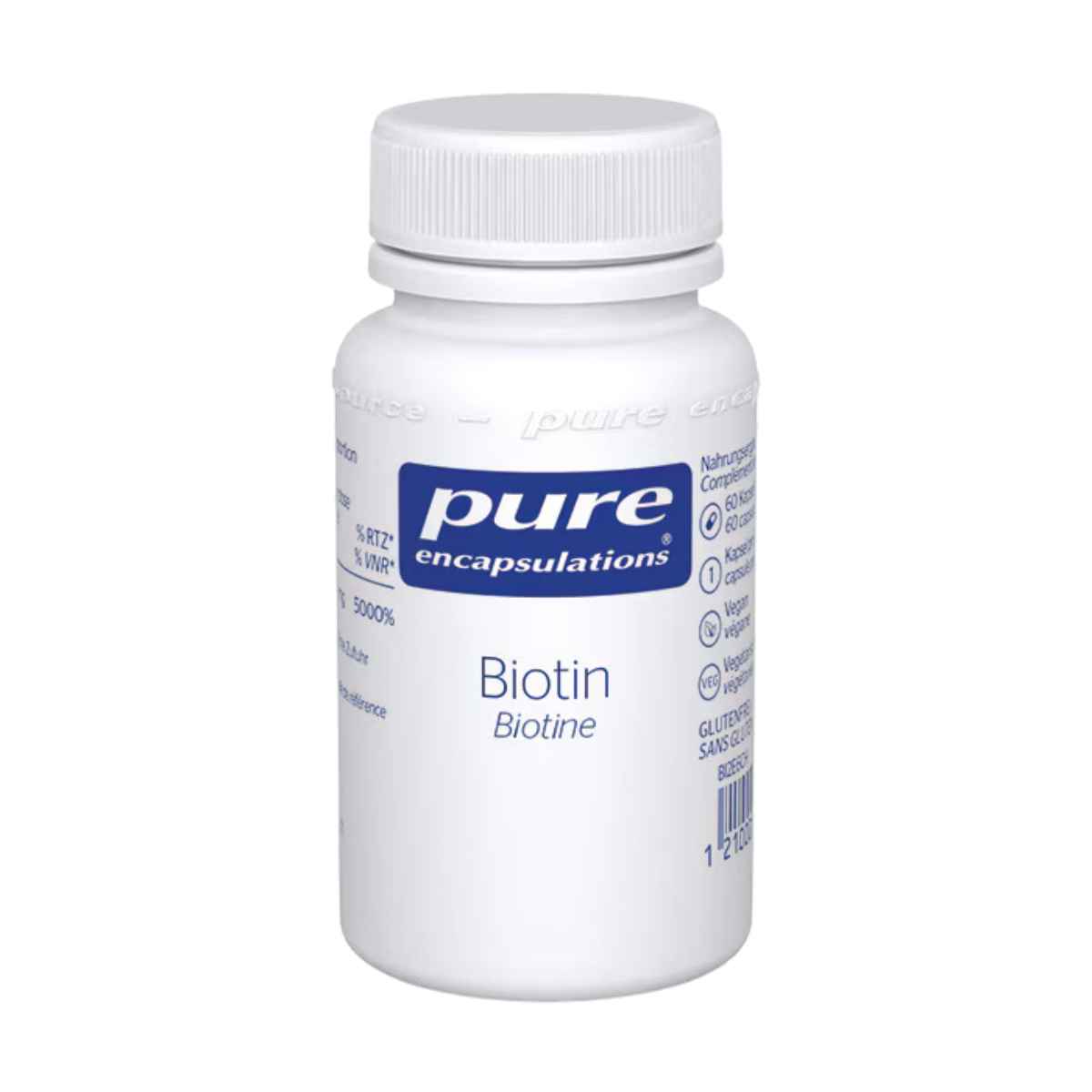 Pure Encapsulations Biotin Kapseln 60 Stück Pure Encapsulations Biotin Kapseln 60 Stück