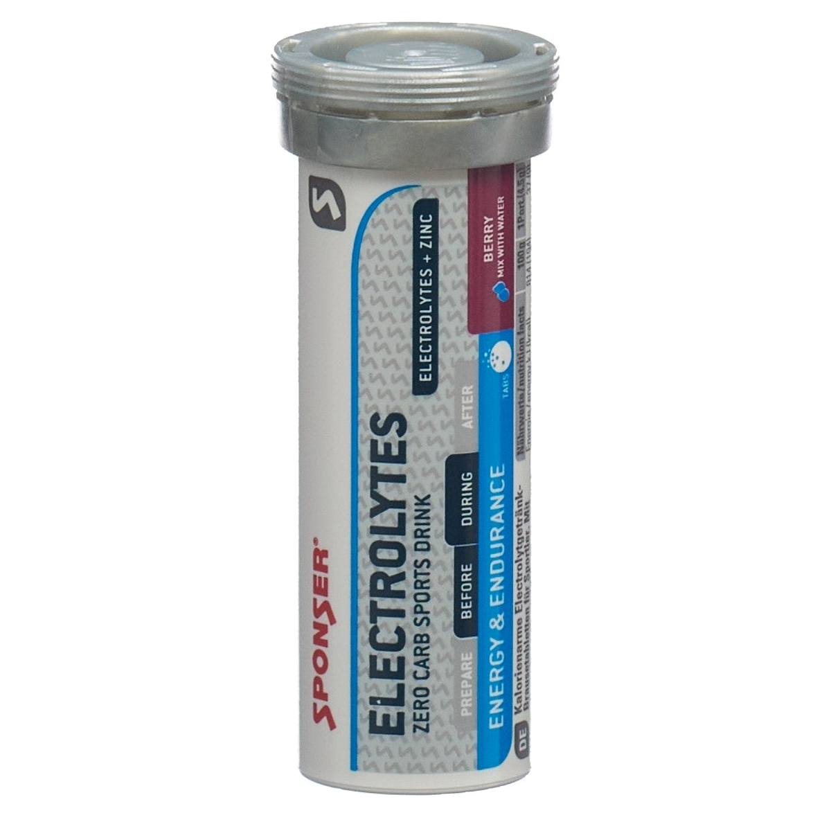 Sponser Electrolytes Tabs Berry 10 x 4.5 g