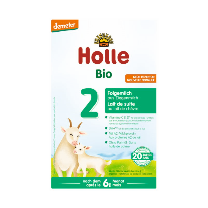 Holle Bio-Folgemilch 2 aus Ziegenmilch 400 g Holle Bio-Folgemilch 2 aus Ziegenmilch 400 g