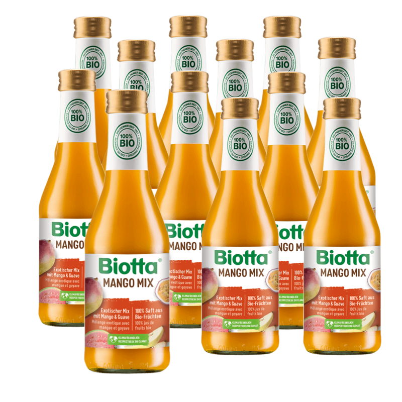 Biotta Mango Mix Bio 12 Fl 2.5 dl Biotta Mango Mix Bio 12 Fl 2.5 dl