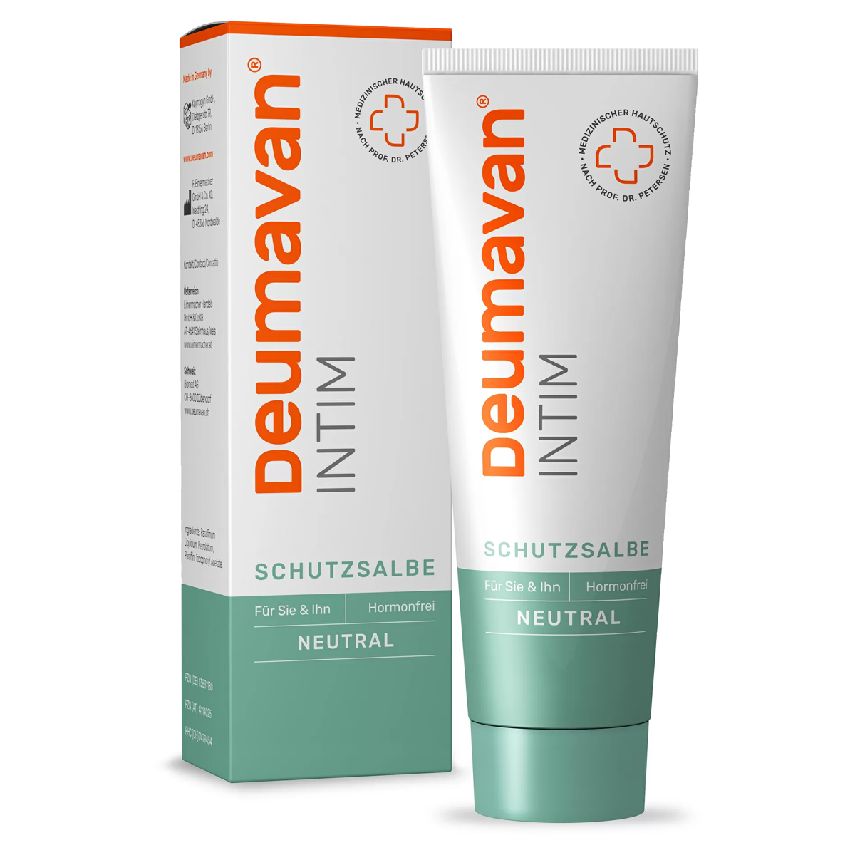 Deumavan Intim Neutral Schutzsalbe Tube 125 ml Deumavan Intim Neutral Schutzsalbe Tube 125 ml