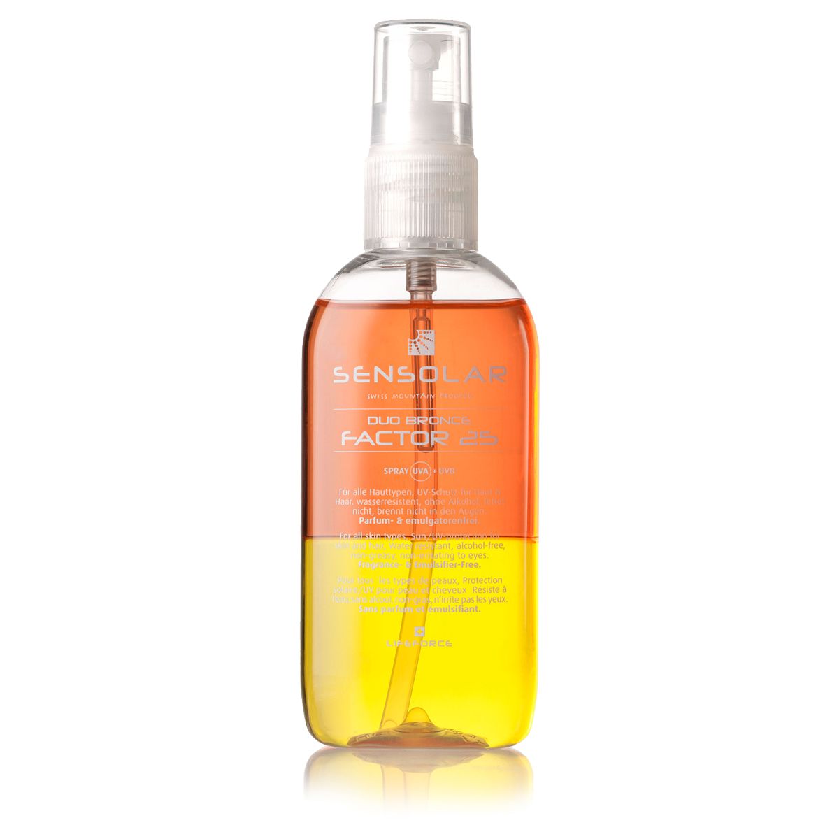 Sensolar Sonnenspray ohne Emulgator LSF 25 100 ml Sensolar Sonnenspray ohne Emulgator LSF 25 100 ml