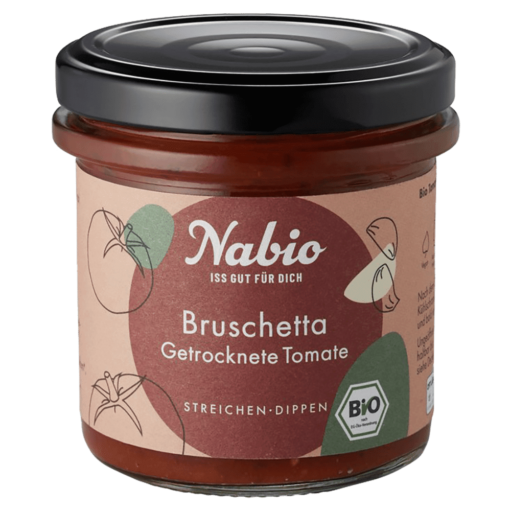 Nabio Aufstich Bruschetta Tomate 135 g Nabio Aufstich Bruschetta Tomate 135 g