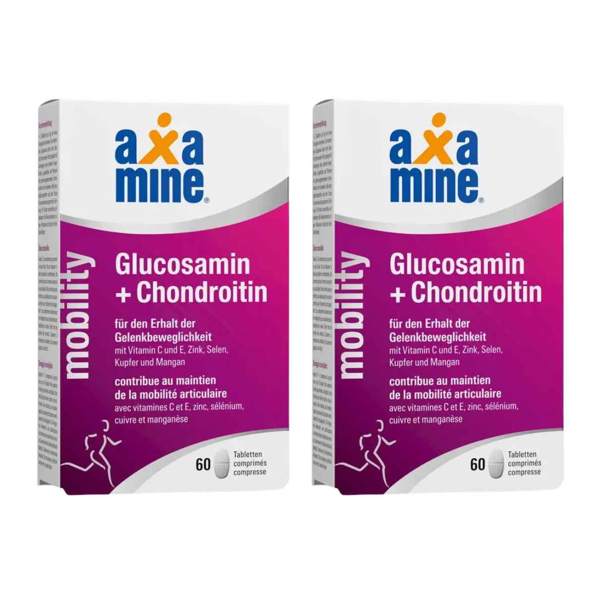 Axamine Glucosamin Chondroitin 2x 60 Tabletten