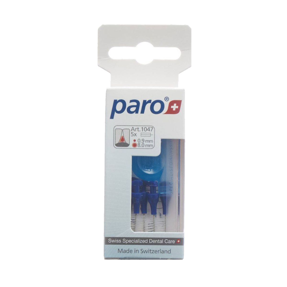 Paro Isola F 8mm grob violett zylindrisch 5 Stück