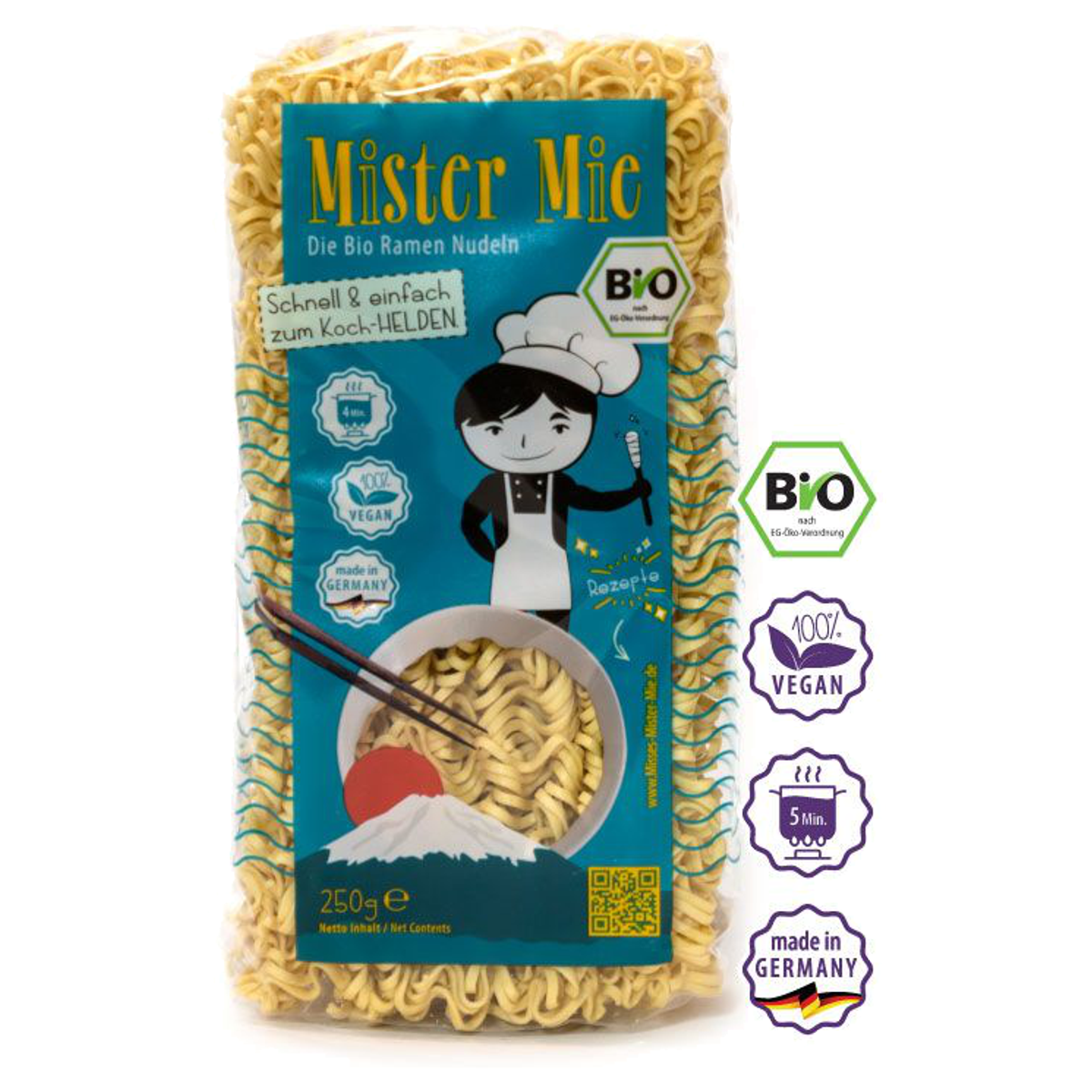 Misses & Mister Mie Ramen Nudeln 250 g Misses & Mister Mie Ramen Nudeln 250 g