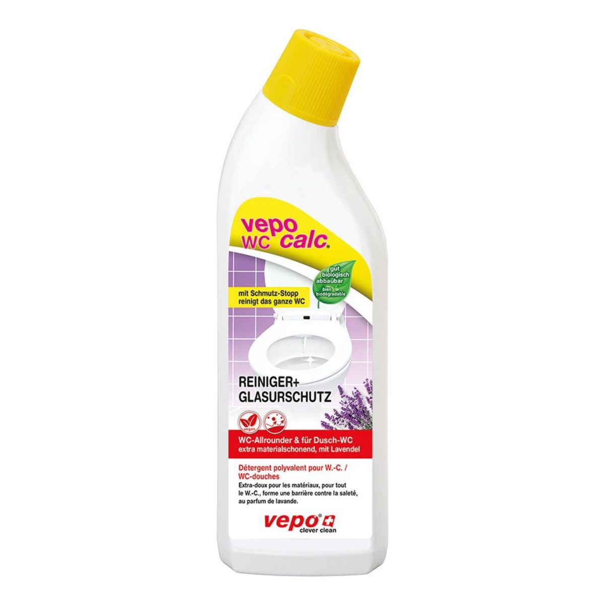 Vepocalc WC Reiniger und Glasurschutz 750 ml