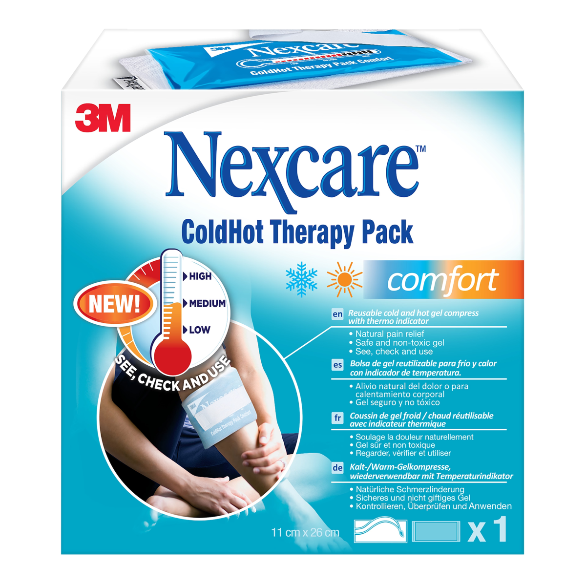 3M NEXCARE ColdHot Therapy Thermoindicator 26x11cm