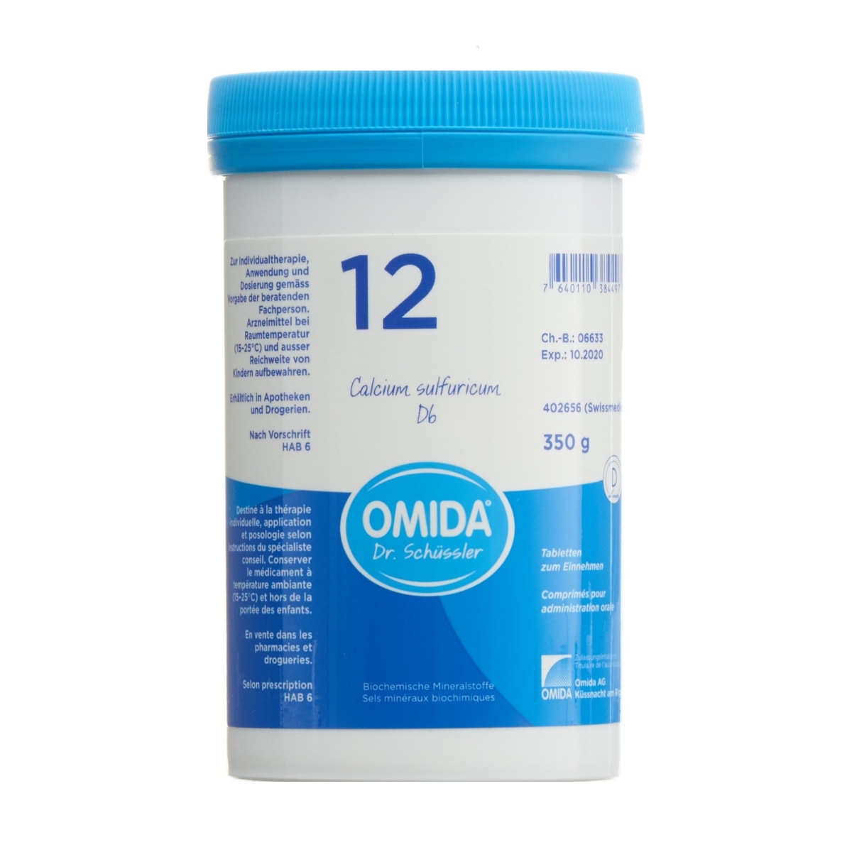 Omida Schüssler Nr 12 Tabletten D6 350 g