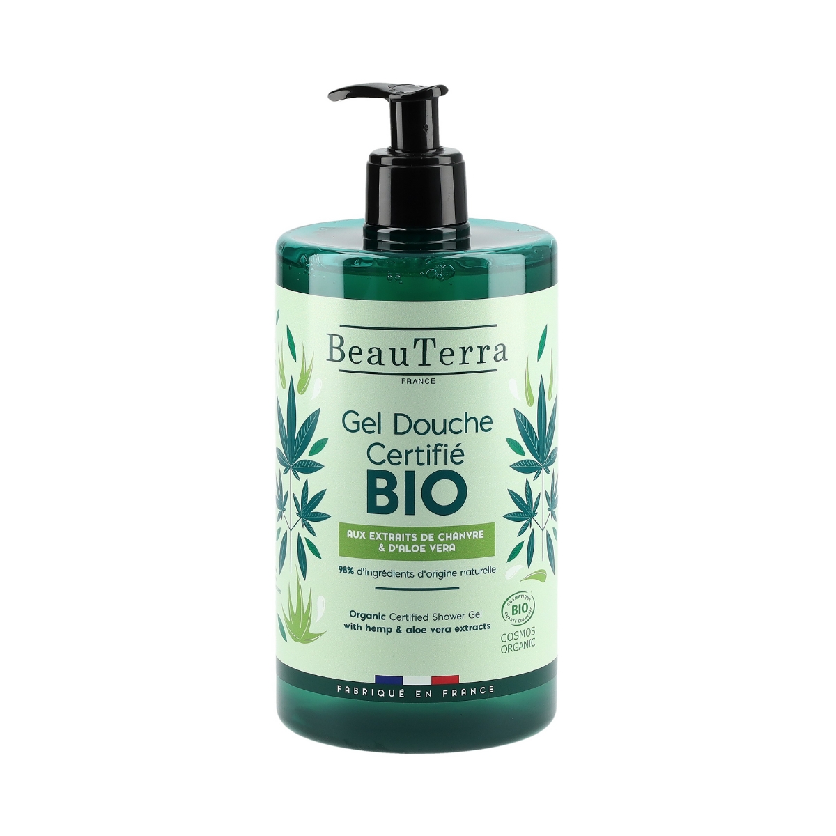 BeauTerra Duschgel Hanf Aloe Vera Bio 750 ml