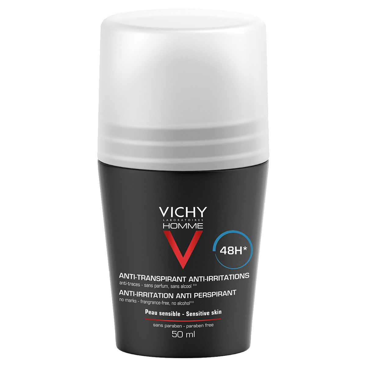 Vichy Homme Deo 48h empfindliche Haut Roll-on 50 ml Vichy Homme Deo 48h empfindliche Haut Roll-on 50 ml