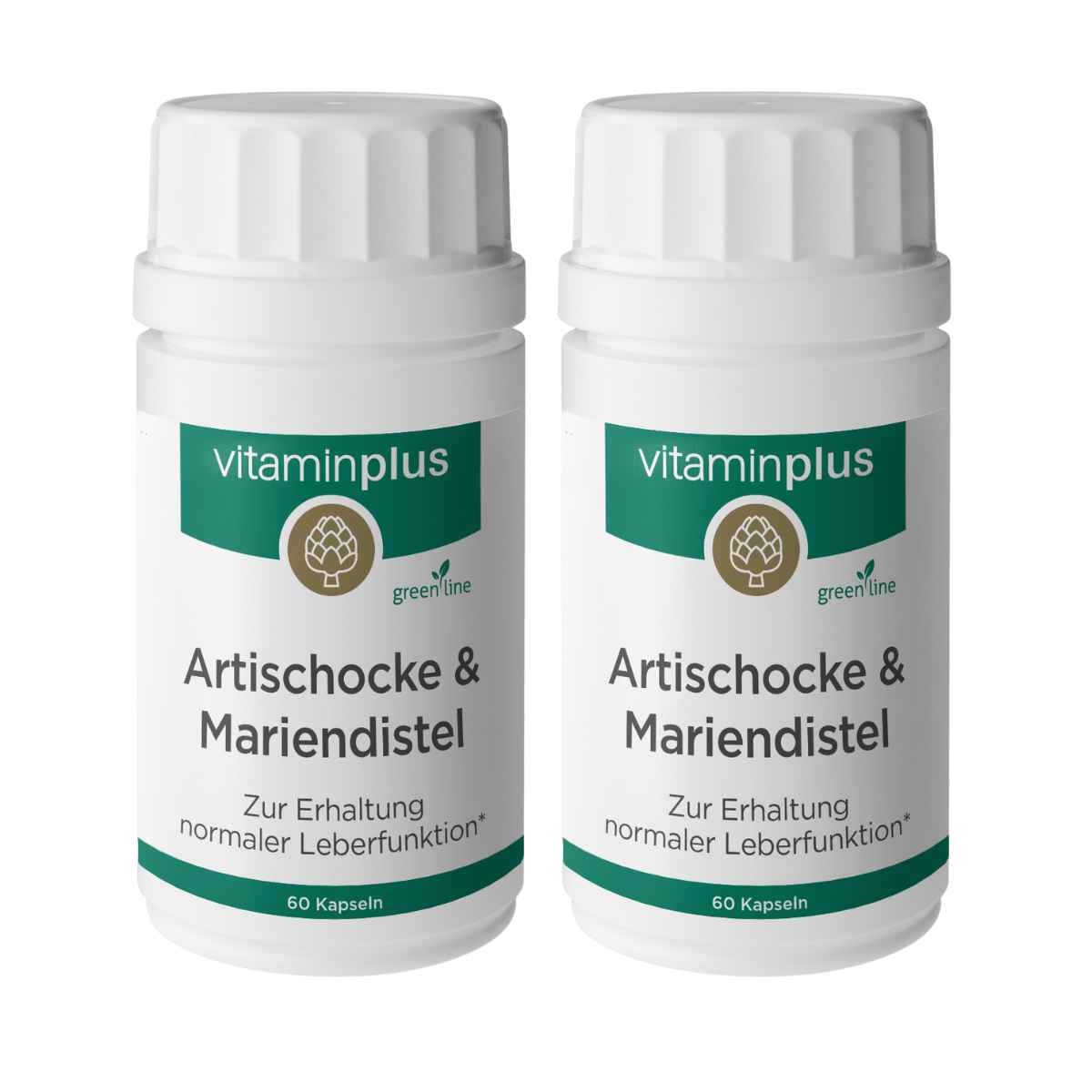 Aktion: Vitaminplus Artischocke & Mariendistel Kapseln 2x 60 Stück