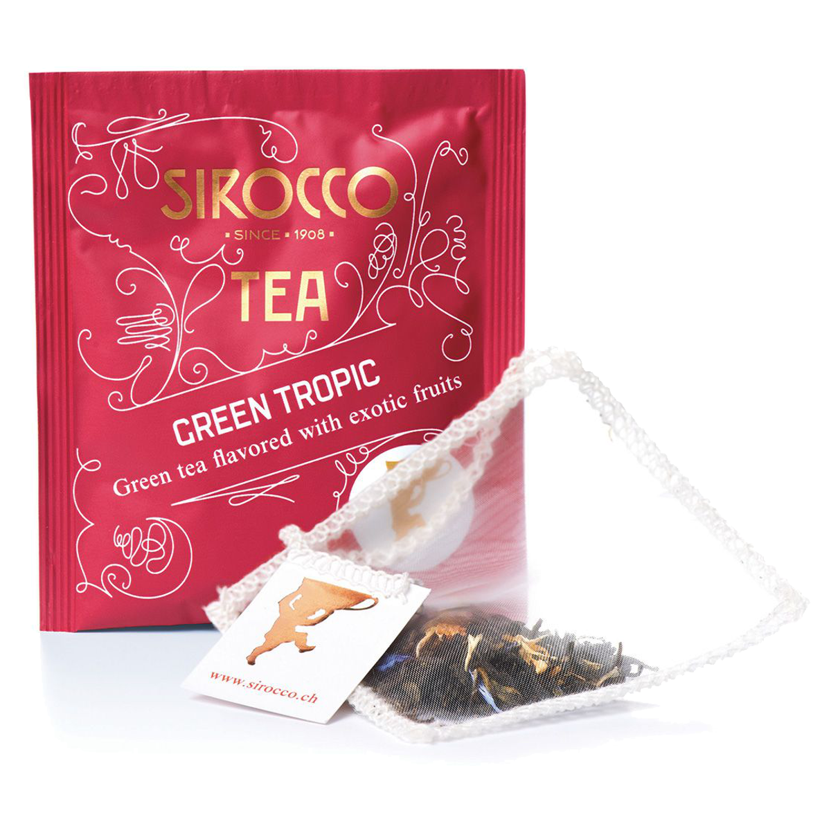 Sirocco Teebeutel Green Tropic 20 Stück