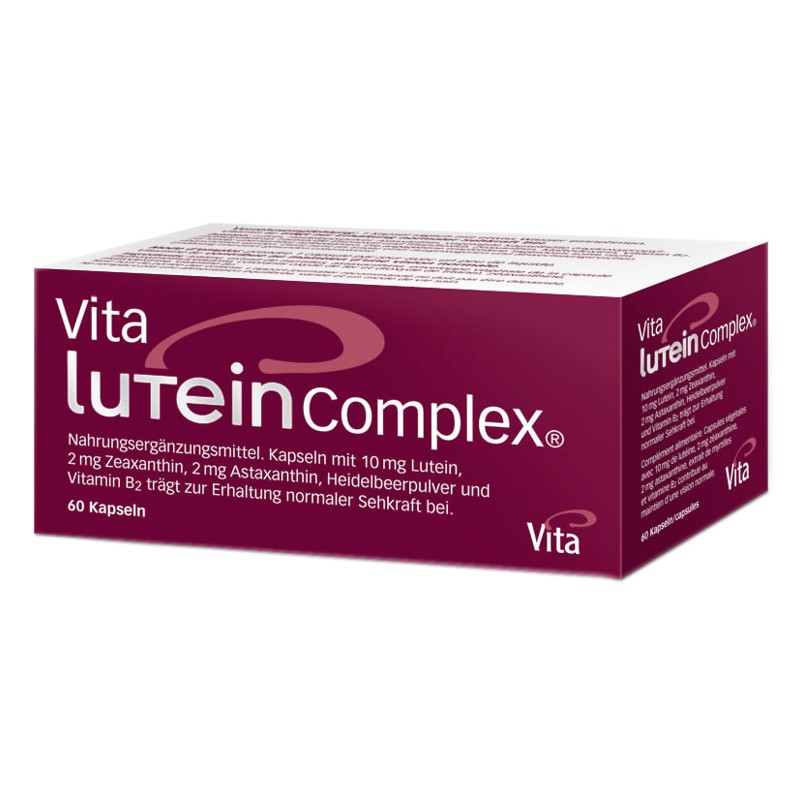Vita Lutein Complex 60 Kapseln Vita Lutein Complex 60 Kapseln