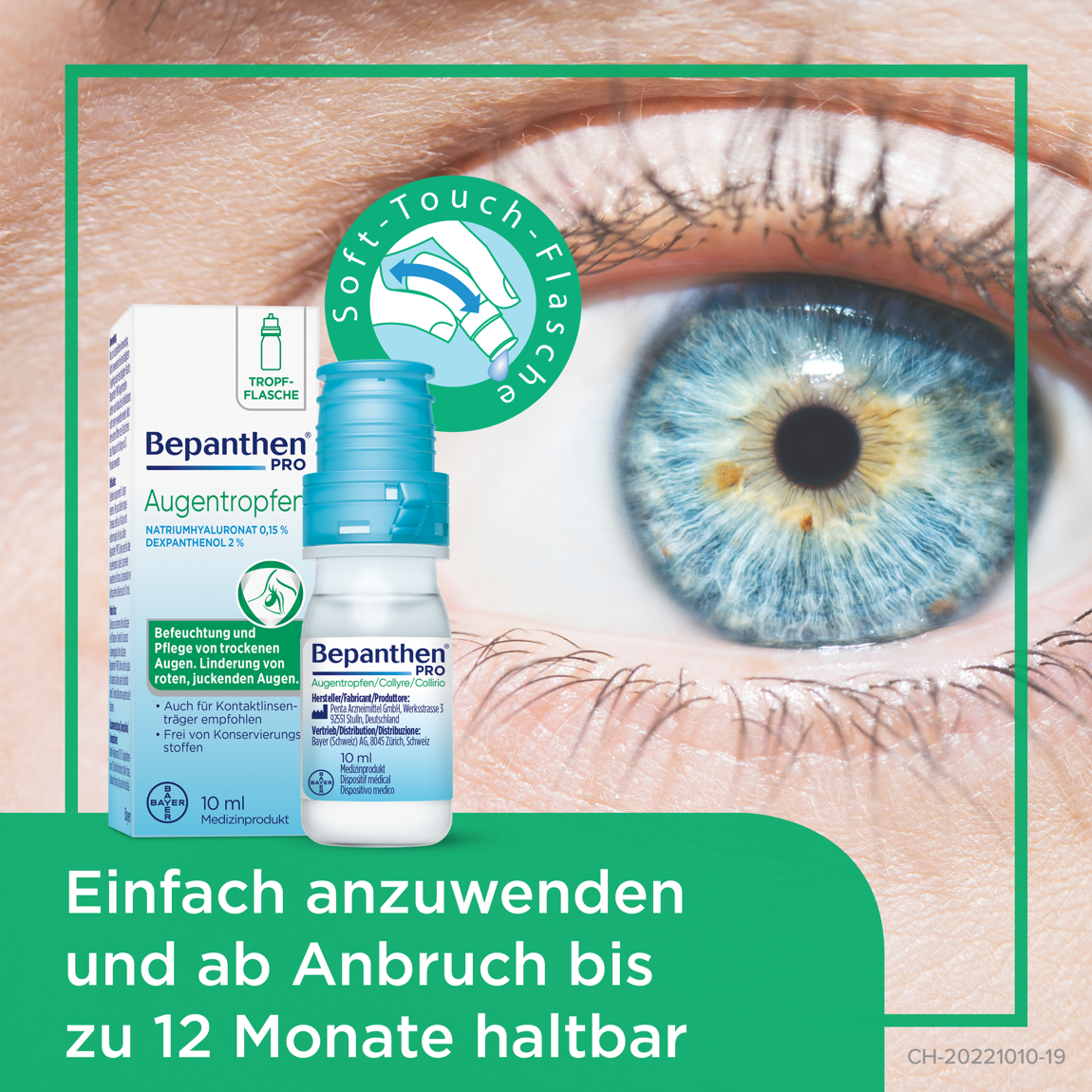 Bepanthen Pro Augentropfen 2 Flaschen 10 ml Bepanthen Pro Augentropfen 2 Flaschen 10 ml