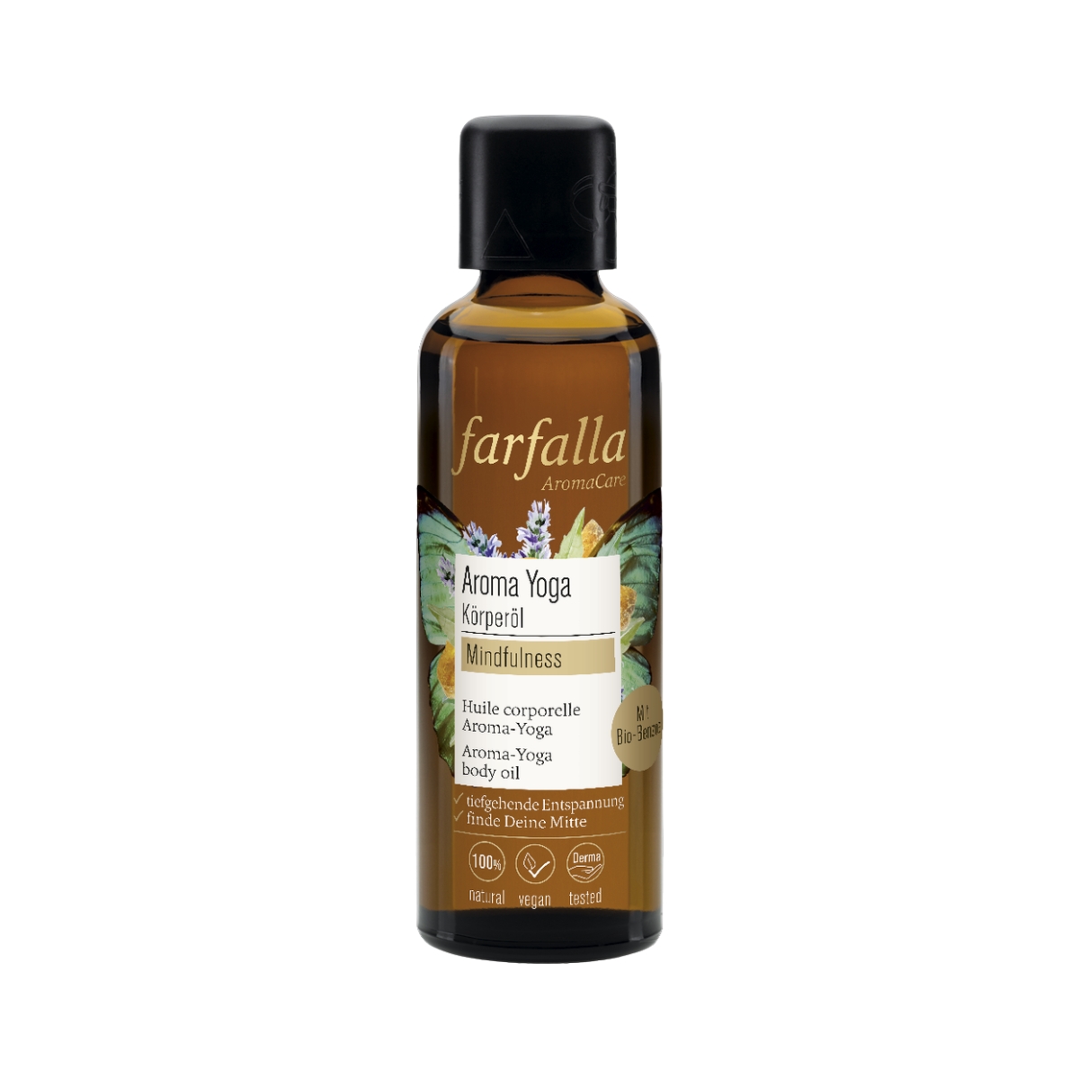 Farfalla Huile corporelle Aroma-Yoga 75 ml Farfalla Huile corporelle Aroma-Yoga 75 ml