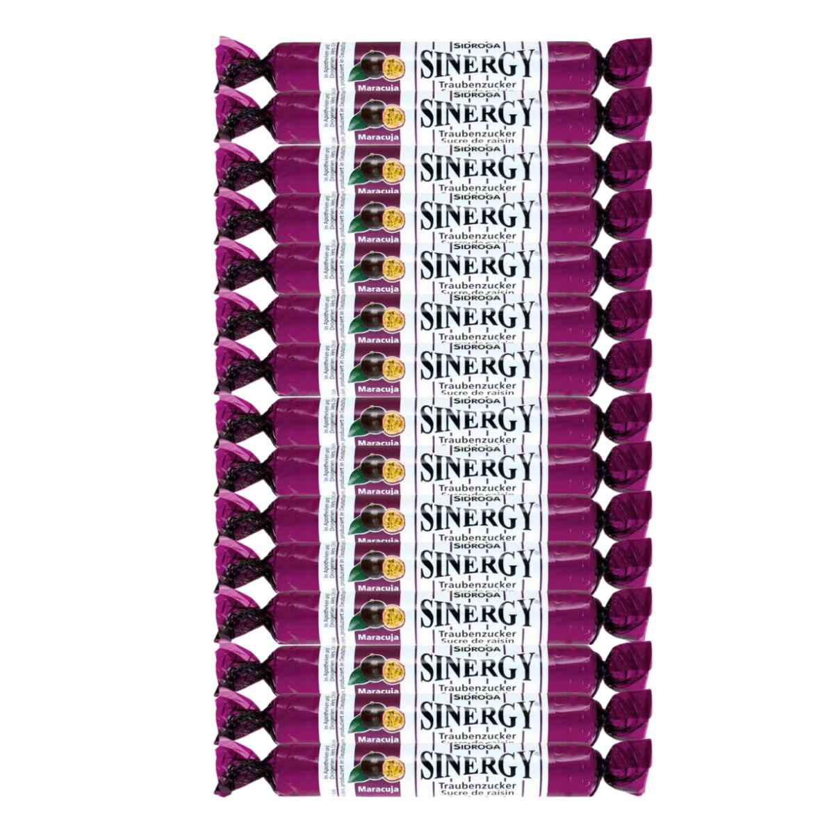 Sinergy Traubenzucker Maracuja 15x 40 g