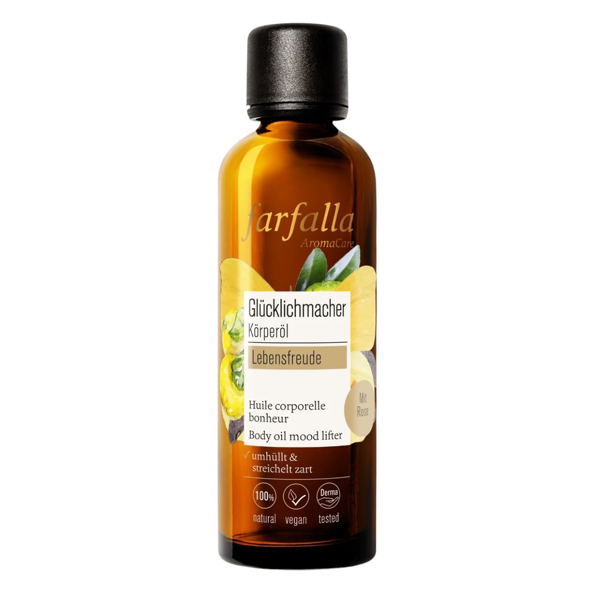 FARFALLA Körperöl Lebensfreude Glücklichmacher 75 ml