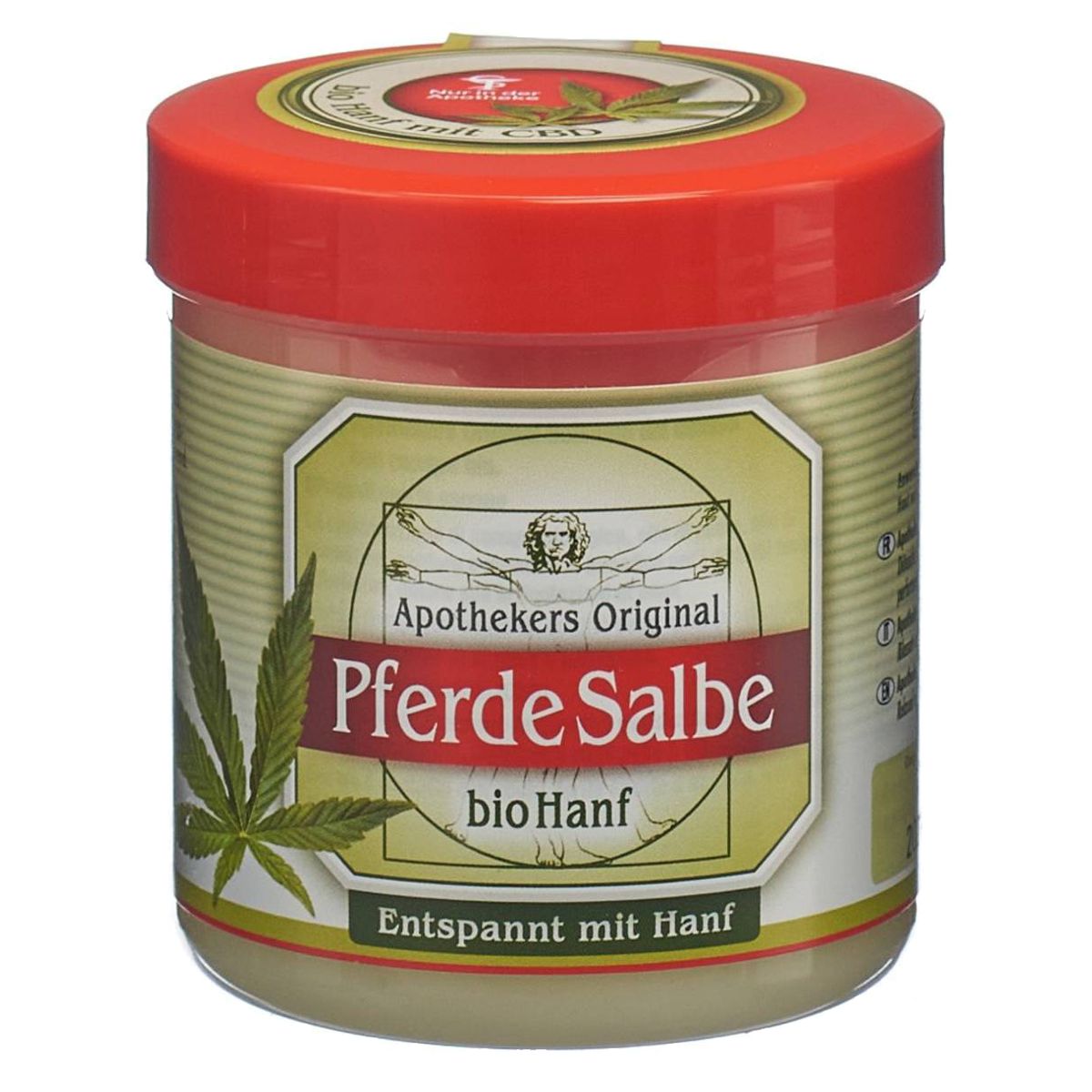 Apothekers Original Pferdesalbe Hanf Dose 200 ml