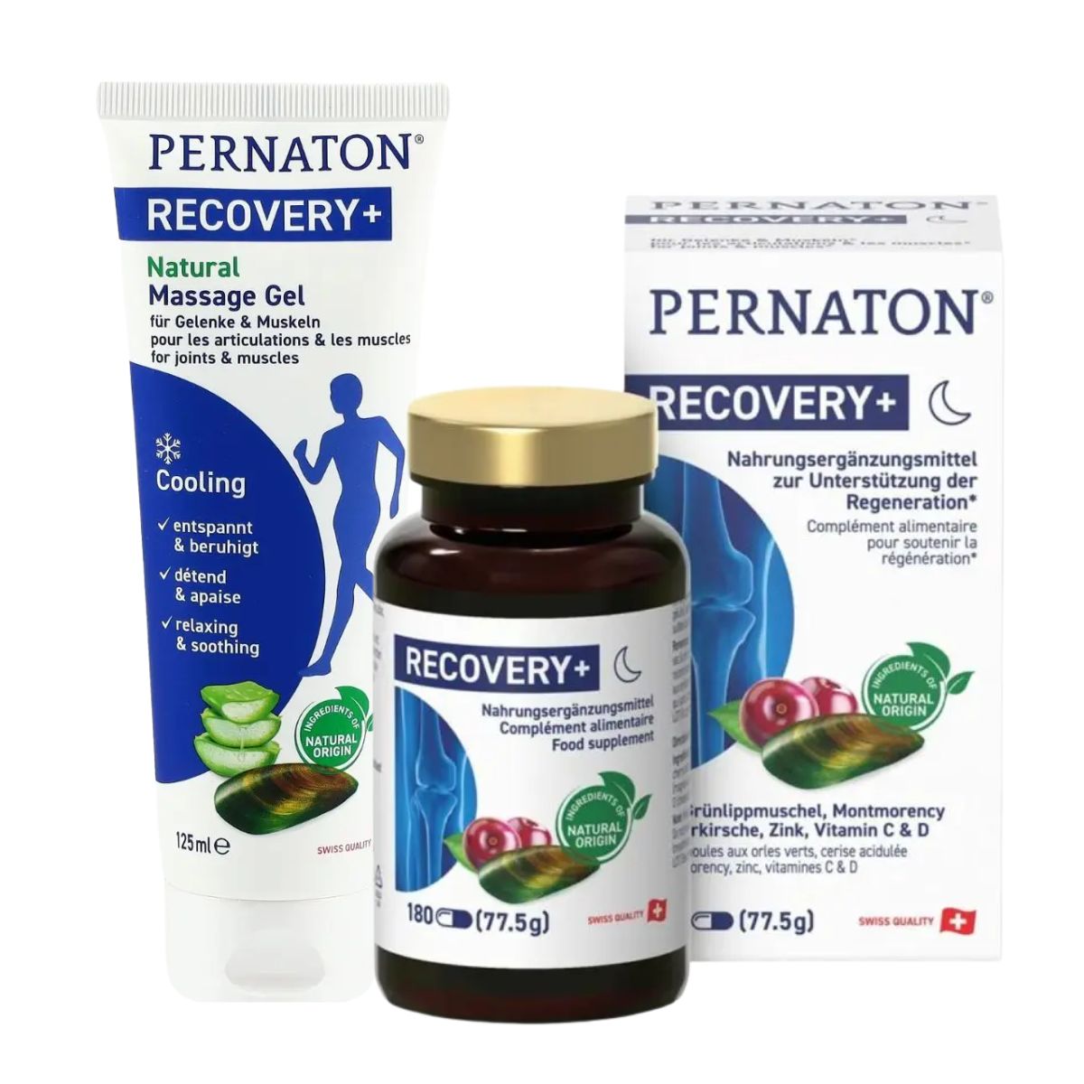 Pernaton Recovery Grünlippmuschel Set
