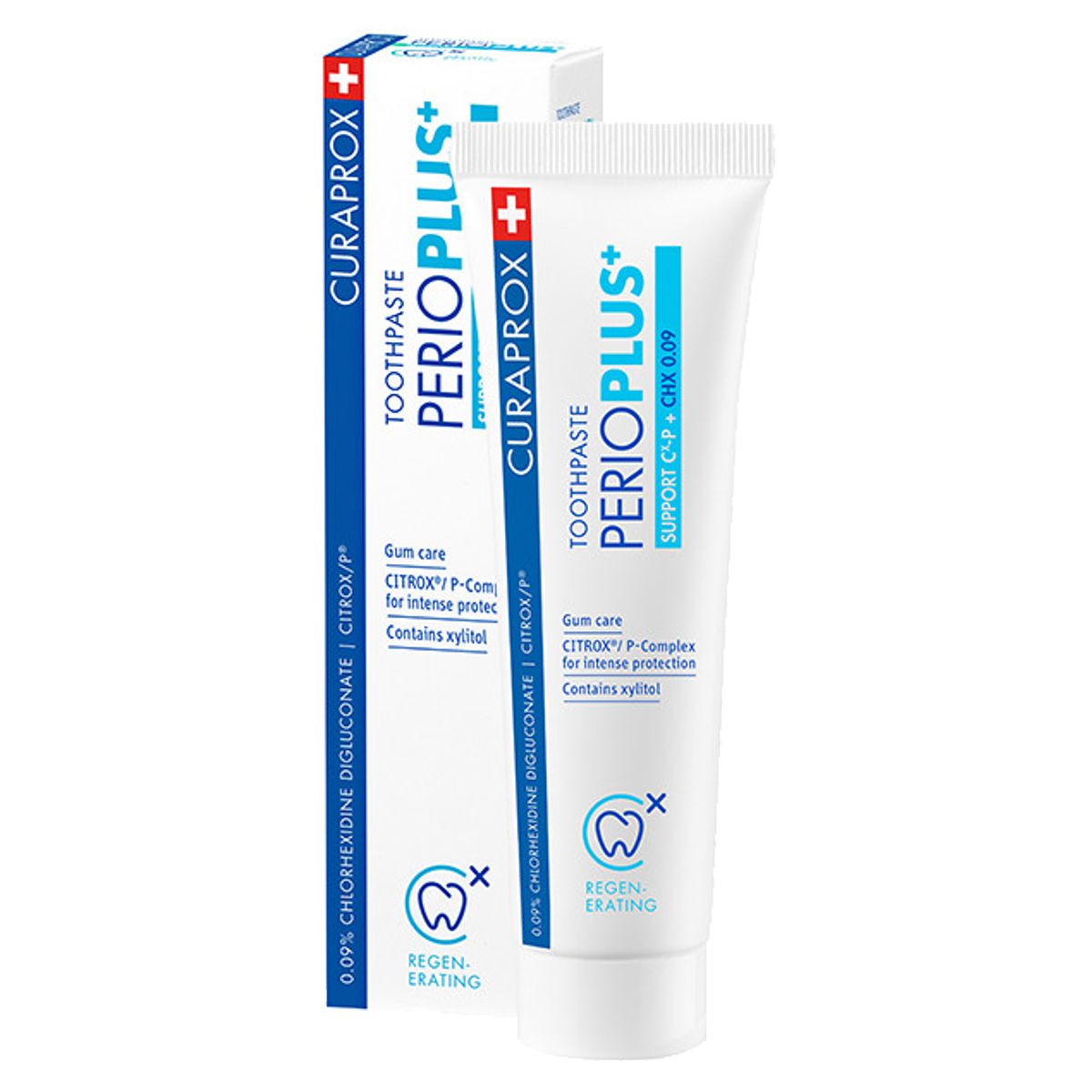 Curaprox Perio Plus Support CHX 0.09 % Tube 75 ml Curaprox Perio Plus Support CHX 0.09 % Tube 75 ml