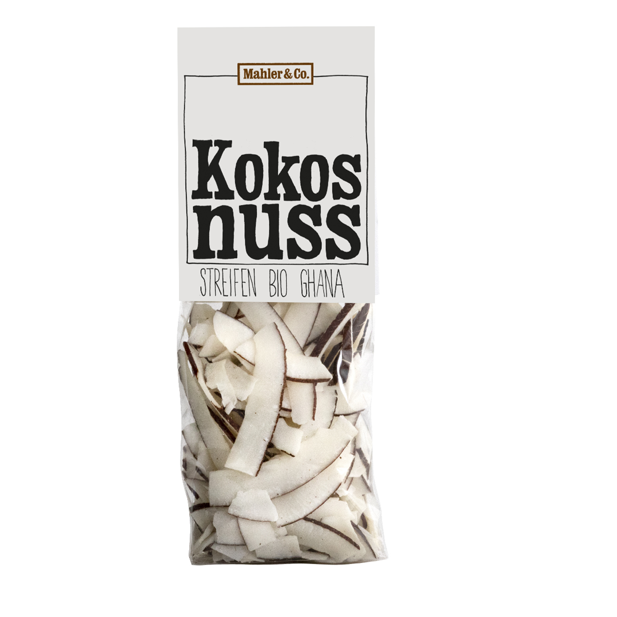 MAHLER Bio Kokosnuss Streifen 120 g MAHLER Bio Kokosnuss Streifen 120 g