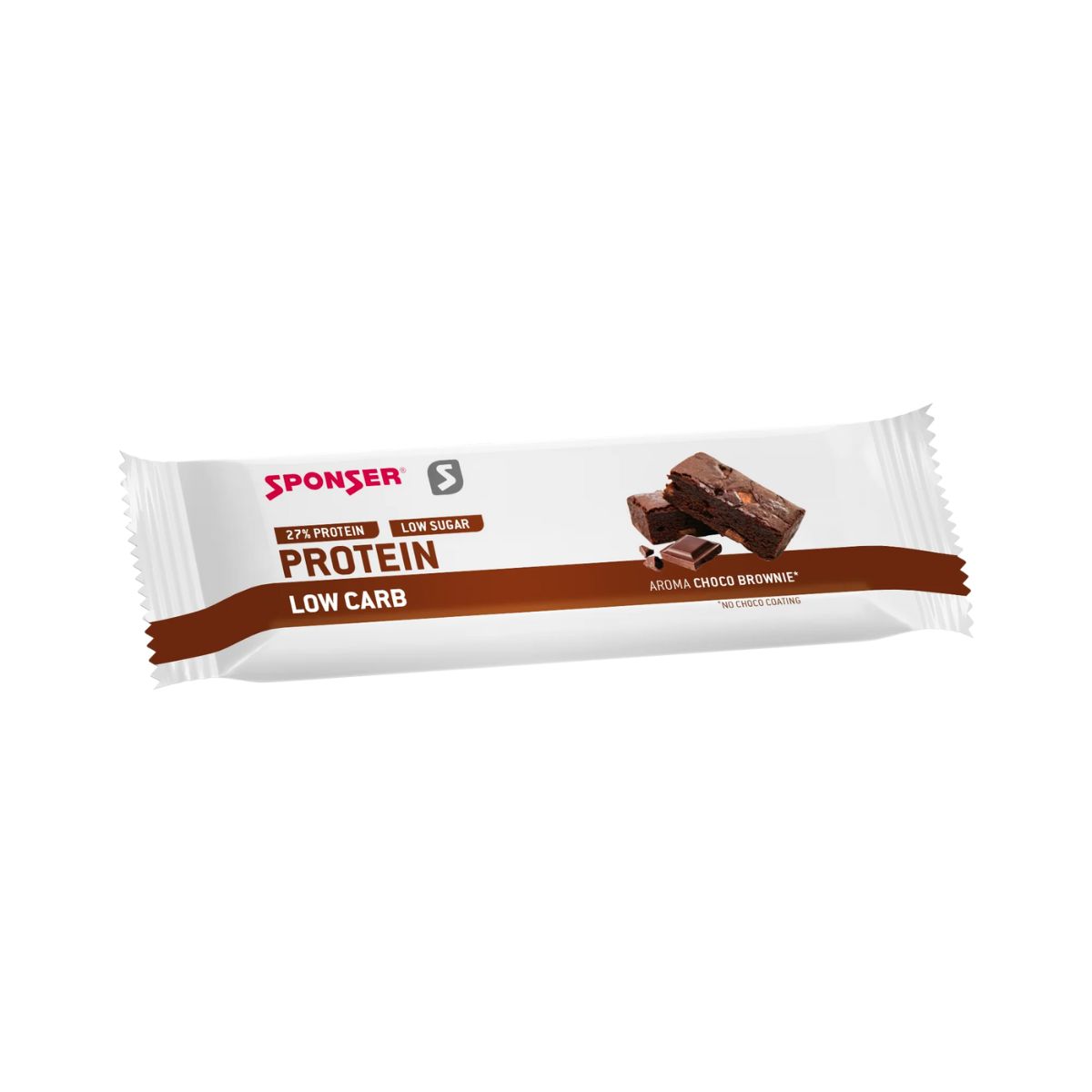 Sponser Protein Low Carb Bar Schokolade Brownie 50 g Sponser Protein Low Carb Bar Schokolade Brownie 50 g