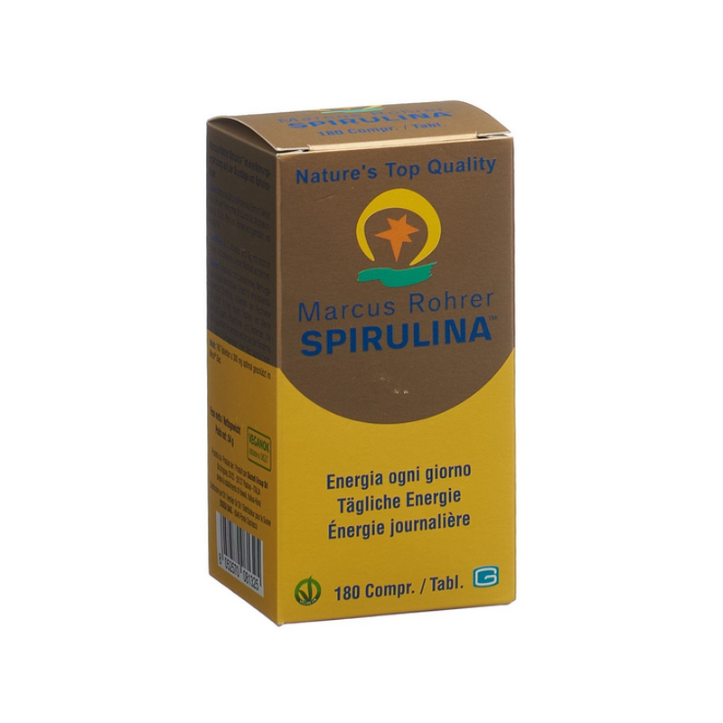 Marcus Rohrer Spirulina Tabletten 180 Stück Marcus Rohrer Spirulina Tabletten 180 Stück