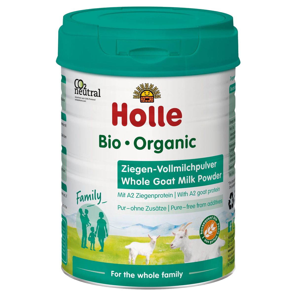 Holle Bio-Ziegenvollmilchpulver Family 400 g Holle Bio-Ziegenvollmilchpulver Family 400 g