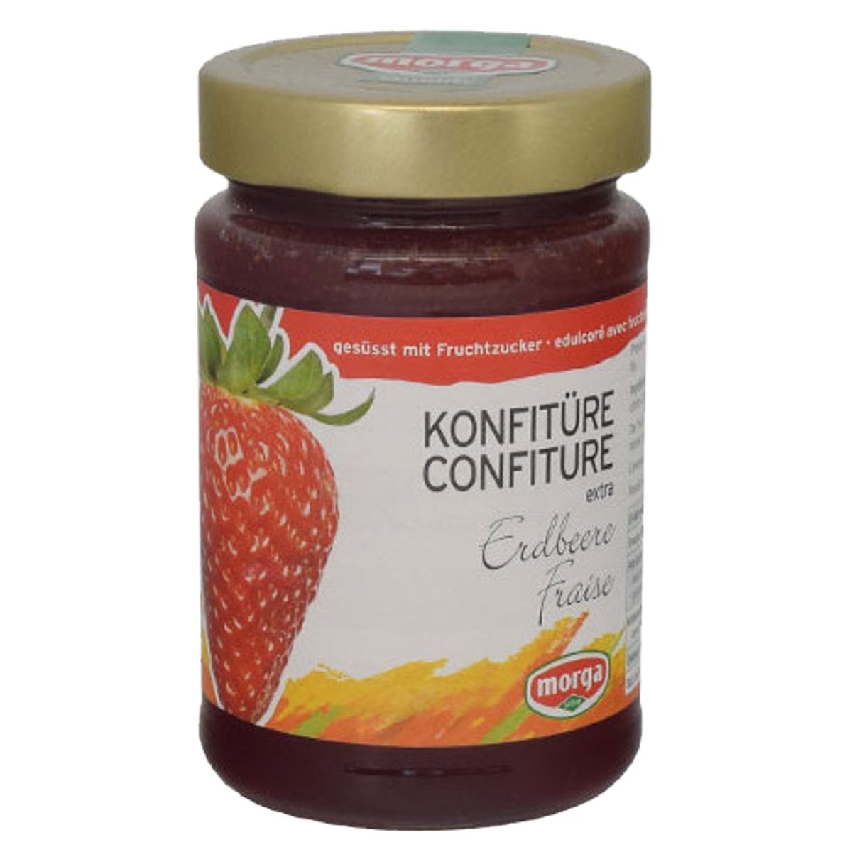 Morga Konfitüre Erdbeer Fruchtzucker 350 g Morga Konfitüre Erdbeer Fruchtzucker 350 g