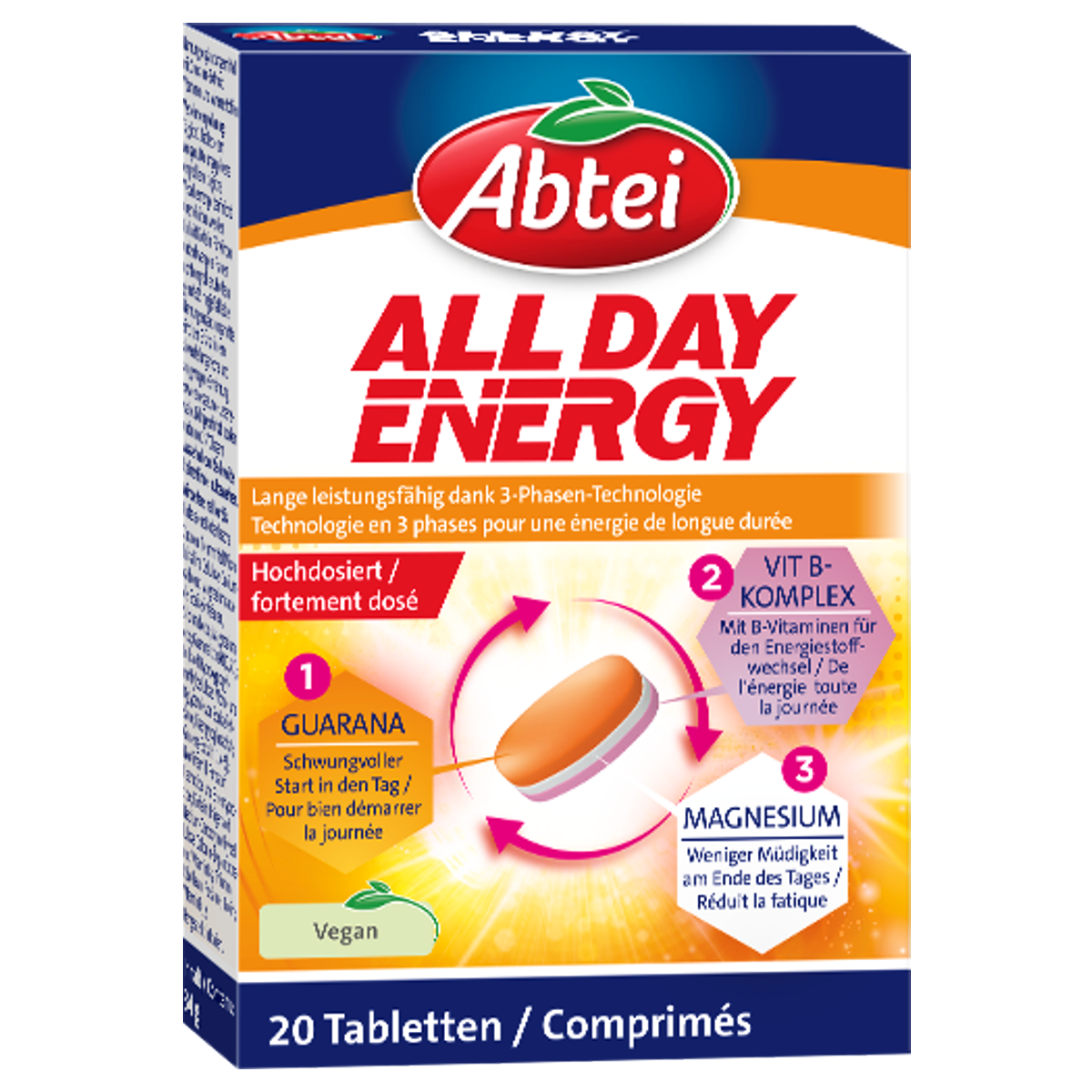 Abtei All Day Energy Tabletten Blister 20 Stück Abtei All Day Energy Tabletten Blister 20 Stück