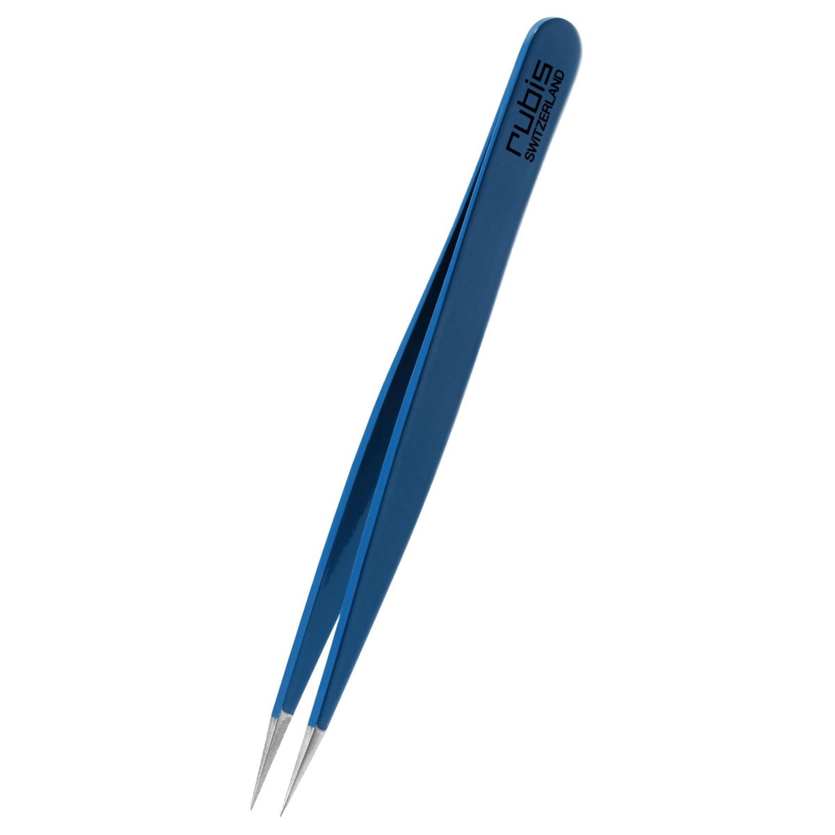 Rubis Pinzette spitz blau Inox Rubis Pinzette spitz blau Inox