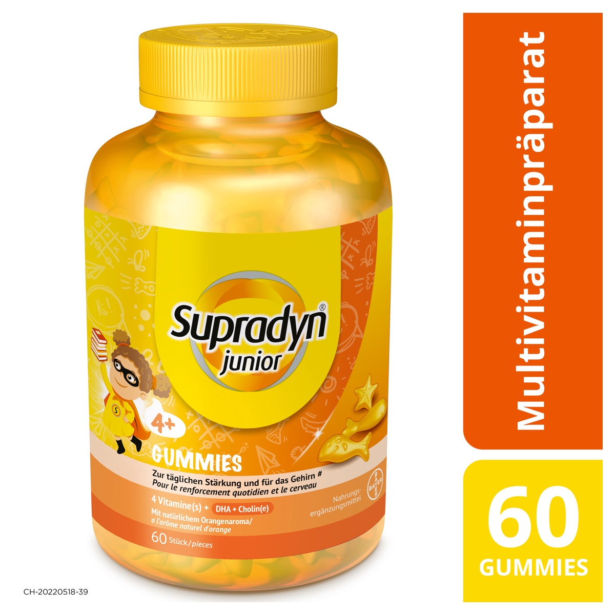 Supradyn junior Gummies Dose 60 Stück Supradyn junior Gummies Dose 60 Stück