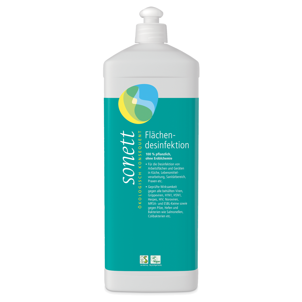 Sonett Flächendesinfektion Nachfüllflasche 1 Liter Sonett Flächendesinfektion Nachfüllflasche 1 Liter