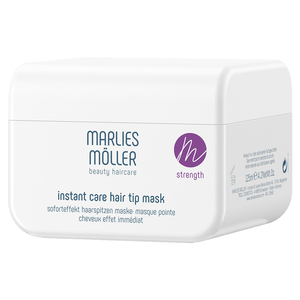 Marlies Möller Strength Instant Care Mask 125 ml Marlies Möller Strength Instant Care Mask 125 ml