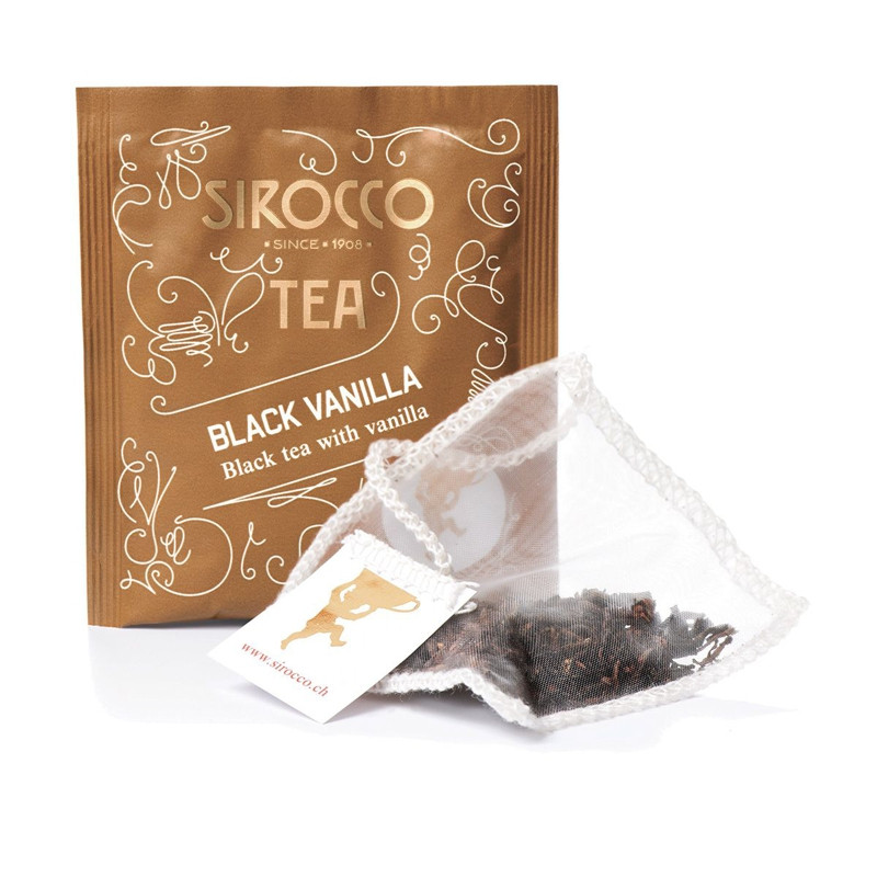 Sirocco Teebeutel Black Vanilla 20 Stück Sirocco Teebeutel Black Vanilla 20 Stück