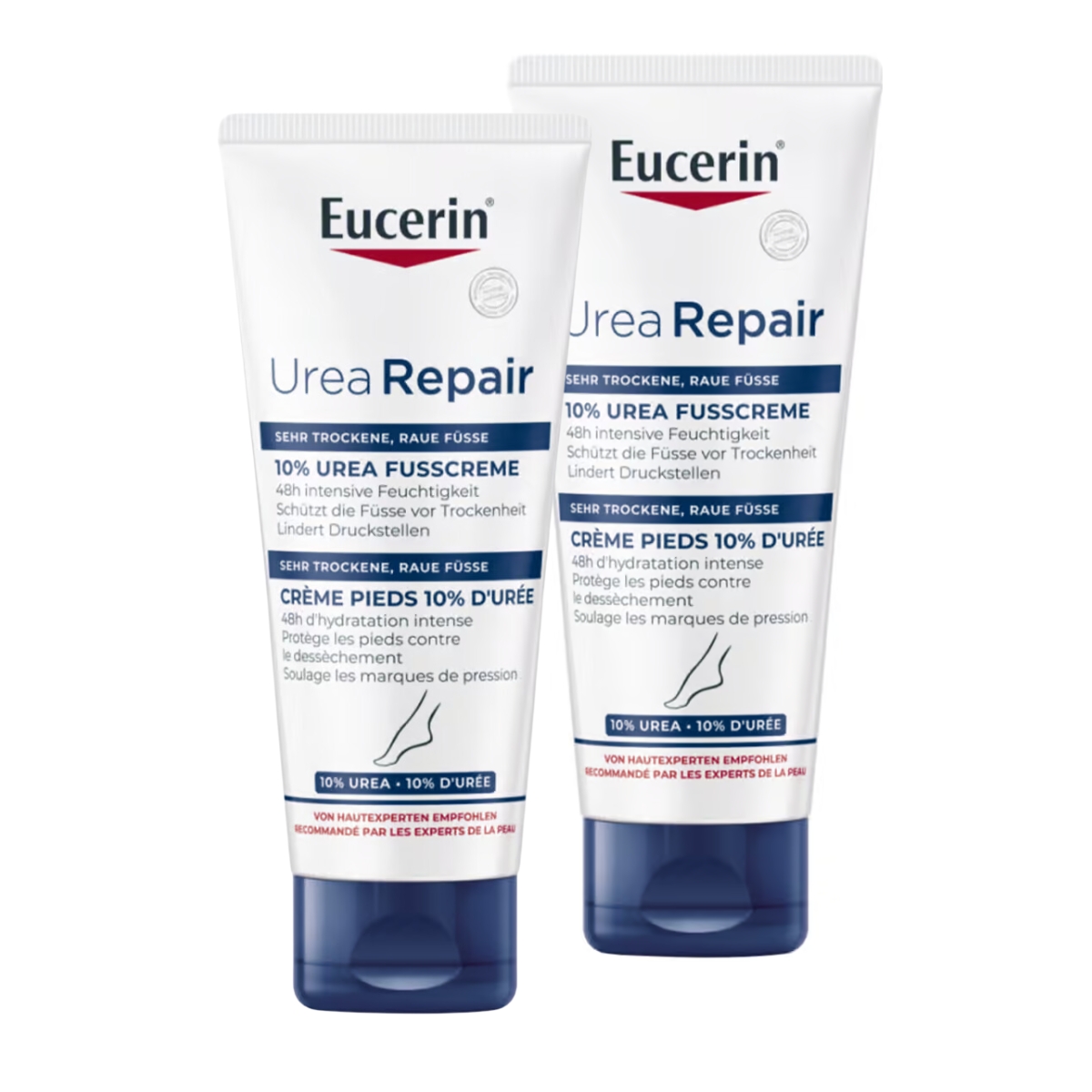 Eucerin Repair Fusscreme 10 % Urea 100 ml Duo
