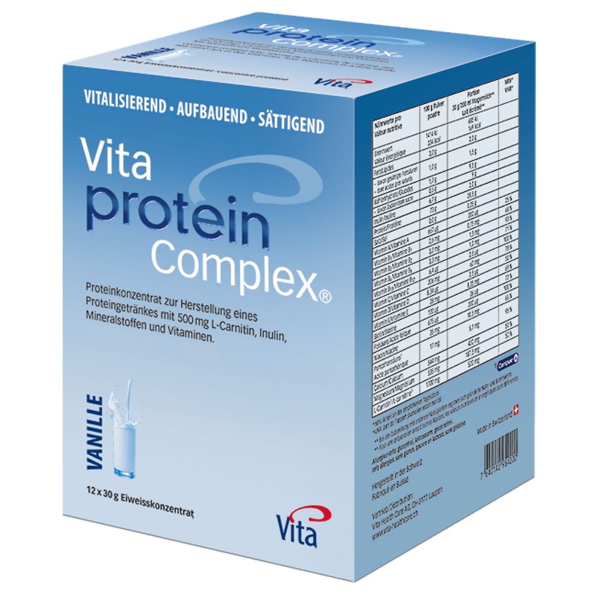 Vita Protein Complex Pulver 12 Beutel Vita Protein Complex Pulver 12 Beutel